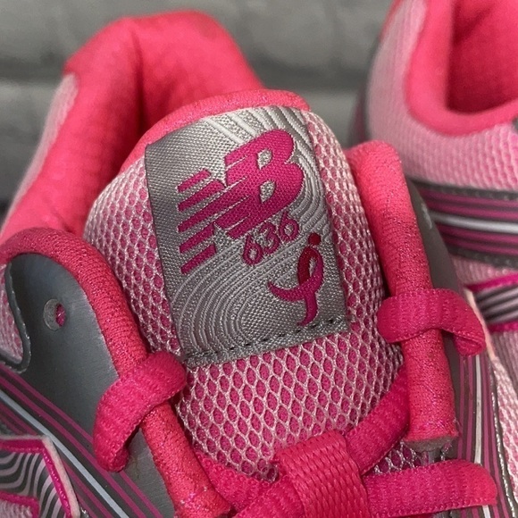 New balance 636 Susan G Komen running shoes new without box Sz 5 - Picture 7 of 8